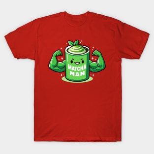 Matcha Man Power Mug T-Shirt
